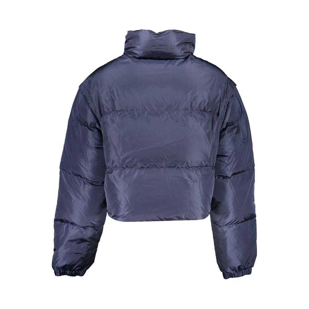 Tommy Hilfiger Blue Nylon Women Jacket Tommy Hilfiger