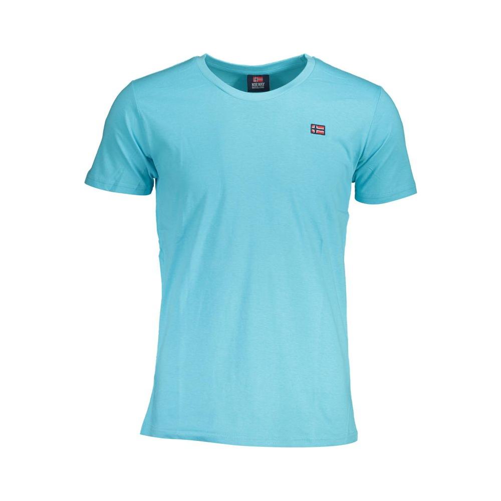 Norway 1963 Light Blue Cotton T-Shirt