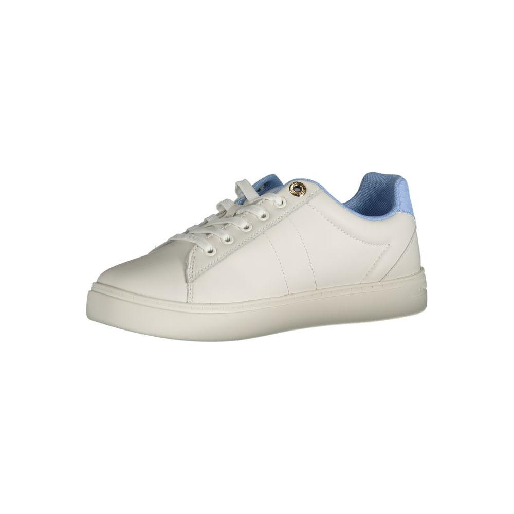 Tommy Hilfiger Light Blue Polyester Sneaker Tommy Hilfiger