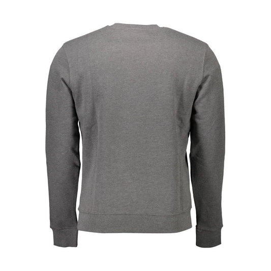 U.S. POLO ASSN. Gray Cotton Men Sweater U.S. POLO ASSN.