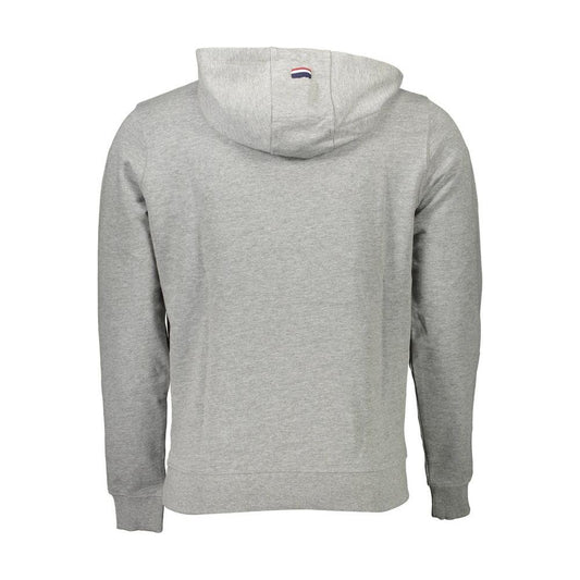 U.S. POLO ASSN. Gray Cotton Men Sweater U.S. POLO ASSN.