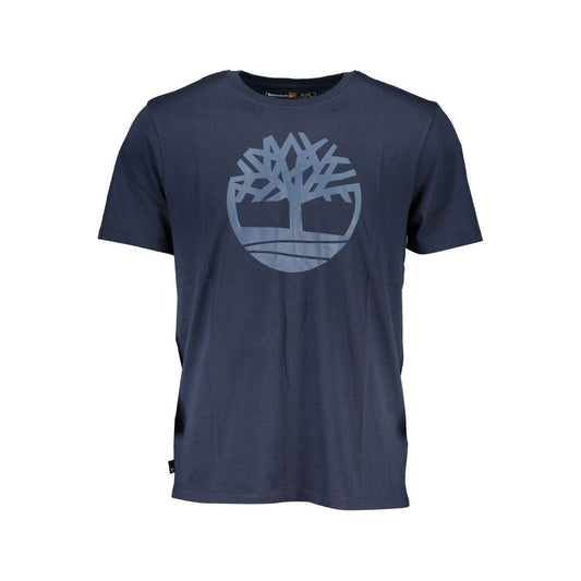 Timberland Blue Cotton T-Shirt