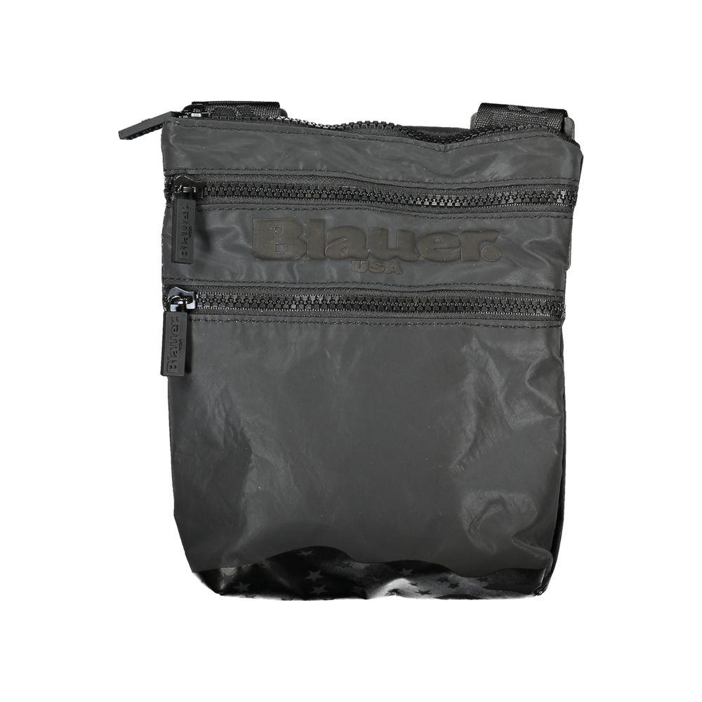 Blauer Sleek Urban Shoulder Bag with Contrast Details Blauer