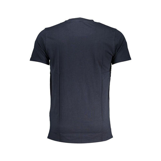 Cavalli Class Blue Cotton T-Shirt Cavalli Class