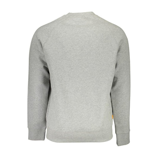 Timberland Gray Cotton Men Sweater Timberland