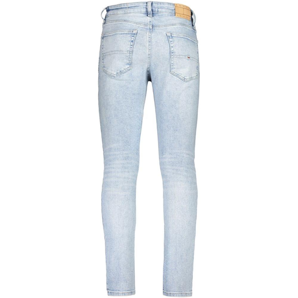 Tommy Hilfiger Light Blue Cotton Jeans & Pant