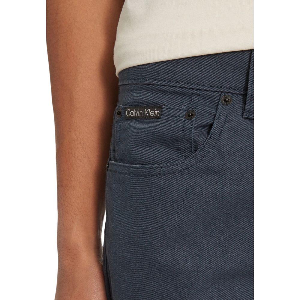 Calvin Klein Jeans Blue Cotton Jeans & Pant Calvin Klein Jeans