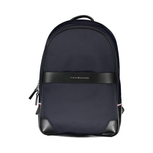 Tommy Hilfiger Blue Polyethylene Men Backpack