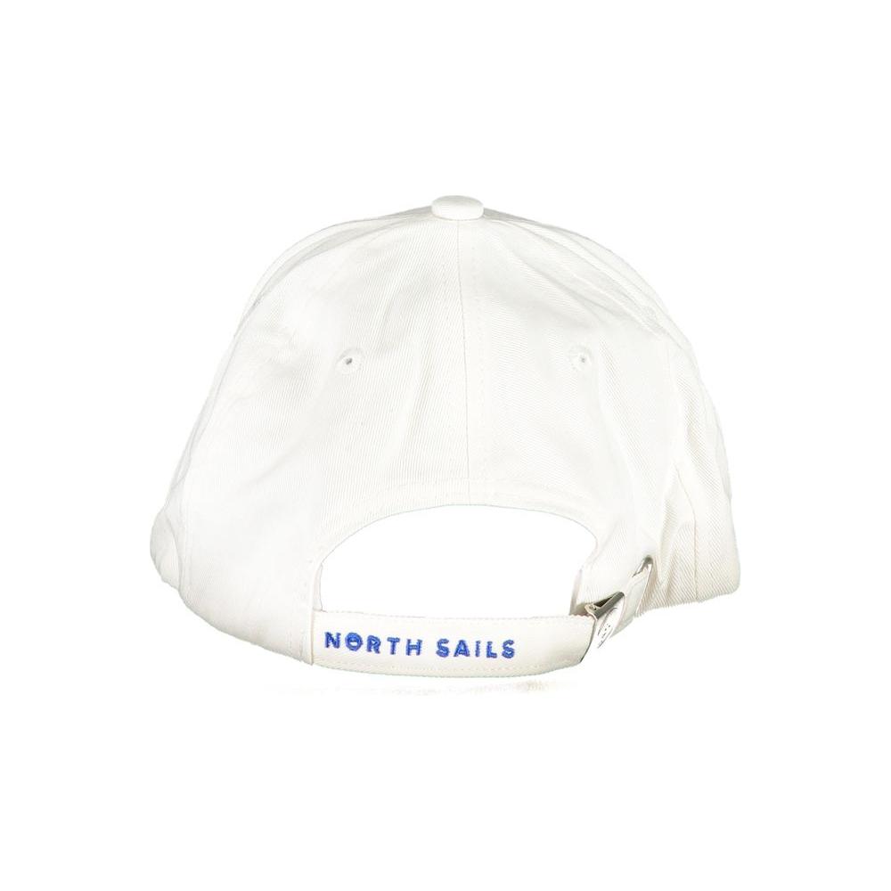 North Sails White Cotton Hats & Cap