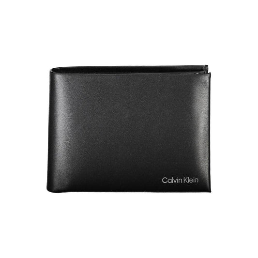 Calvin Klein Black Leather Men Wallet Calvin Klein