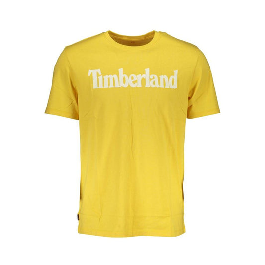 Timberland Yellow Cotton T-Shirt