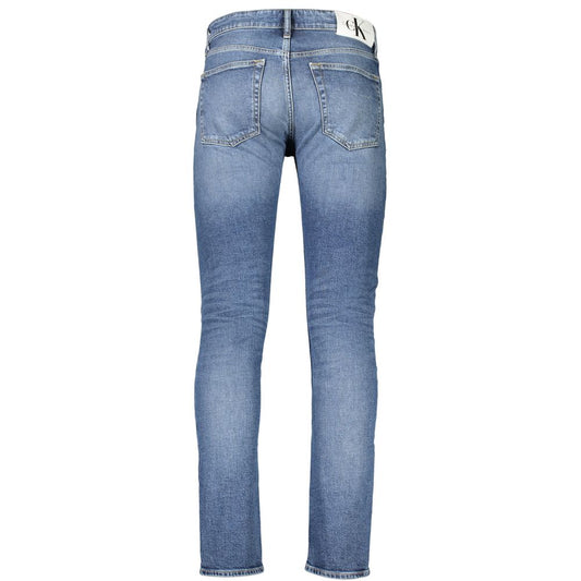 Calvin Klein Blue Cotton Jeans & Pant Calvin Klein