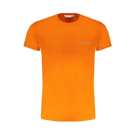 Trussardi Orange Cotton T-Shirt Trussardi