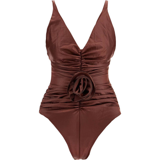 Magda Butrym ruffled one-piece swimsuit with Beachwear & underwear Magda Butrym