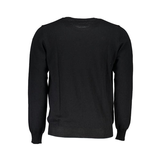 North Sails Black Fabric Men Sweater North Sails