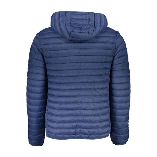 North Sails Blue Polyamide Men Jacket North Sails