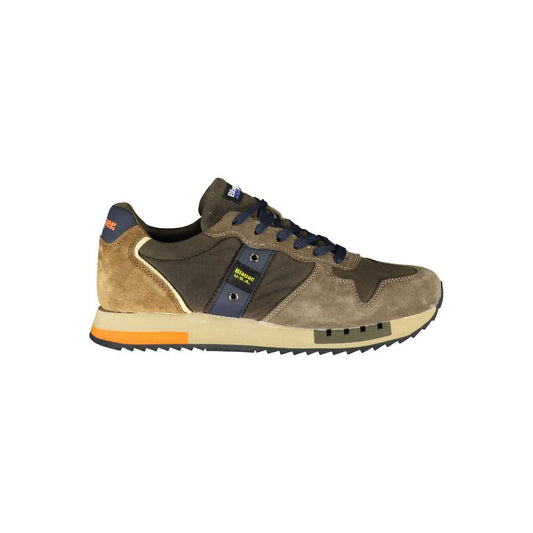 Blauer Green Polyester Sneaker Blauer