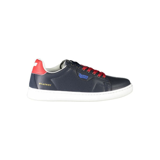 Gas Blue Polyester Sneaker