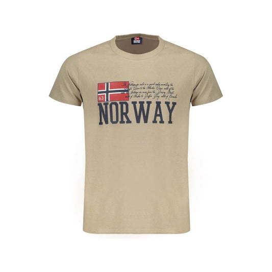 Norway 1963 Beige Cotton T-Shirt Norway 1963