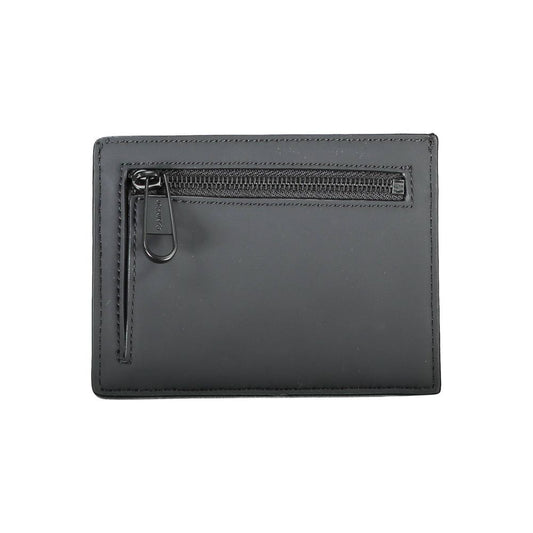 Calvin Klein Black Polyester Men Wallet Calvin Klein