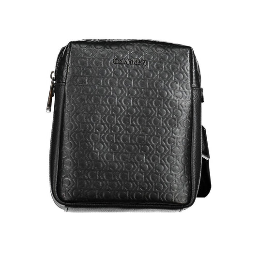 Calvin Klein Black Polyester Men Shoulder Bag Calvin Klein