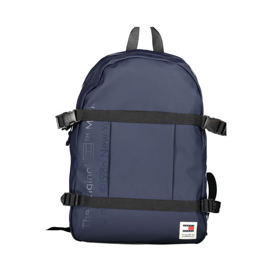 Tommy Hilfiger Blue Polyethylene Backpack