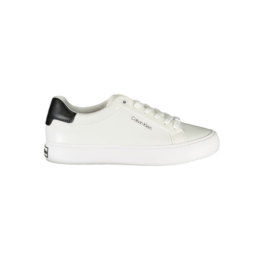 Calvin Klein White Polyester Sneaker Calvin Klein