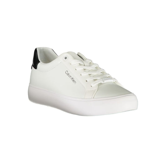 Calvin Klein White Polyester Sneaker Calvin Klein