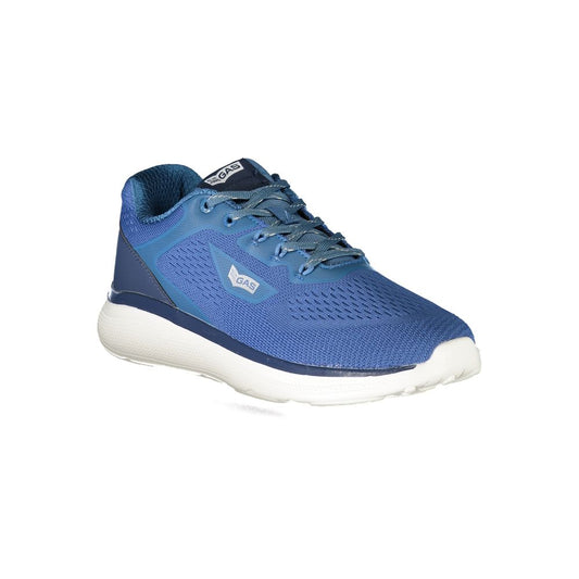 Gas Blue Polyester Sneaker Gas