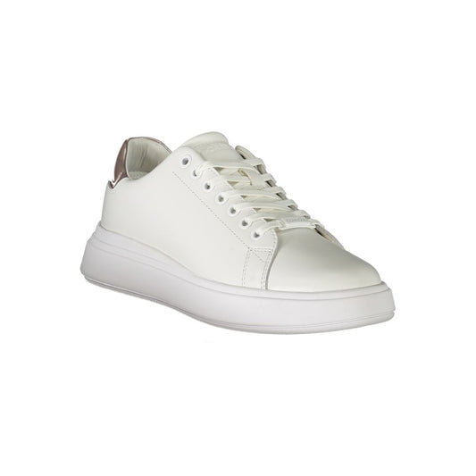 Calvin Klein White Polyester Sneaker Calvin Klein