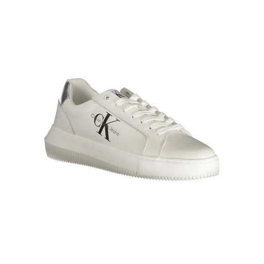 Calvin Klein White Polyester Sneaker Calvin Klein