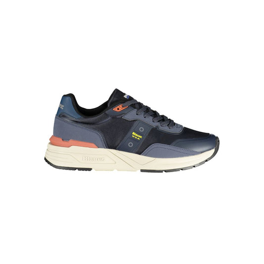 Blauer Blue Polyester Sneaker Blauer