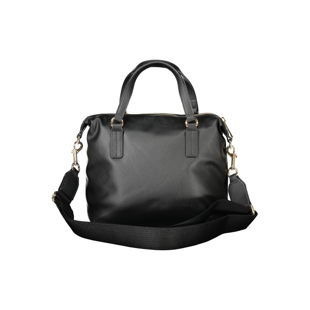 Tommy Hilfiger Black Polyester Women Handbag Tommy Hilfiger