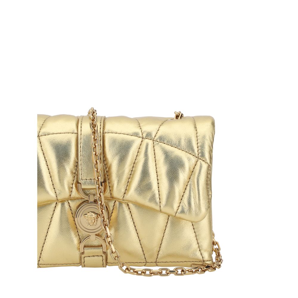 Versace Lambskin Kleio Mini Shoulder Bag Versace