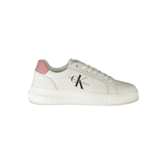 Calvin Klein White Polyester Sneaker Calvin Klein