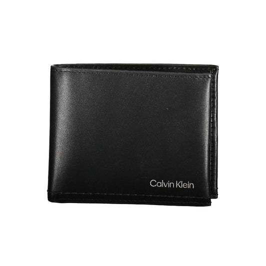 Calvin Klein Black Leather Men Wallet Calvin Klein