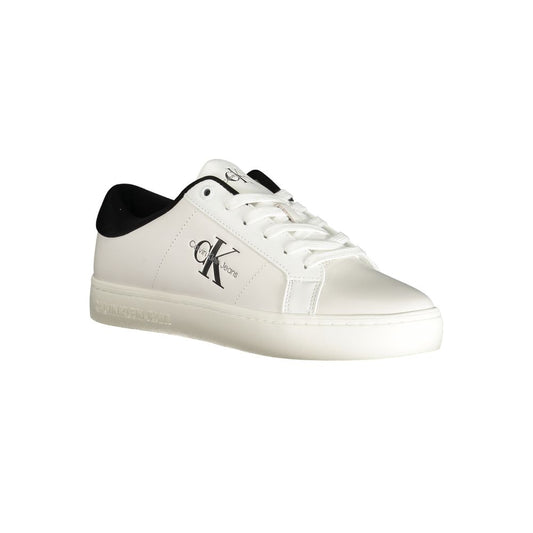 Calvin Klein White Polyester Sneaker Calvin Klein