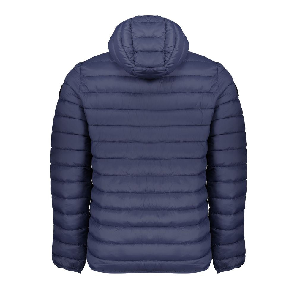 Armata Di Mare Blue Polyamide Men Jacket Armata Di Mare