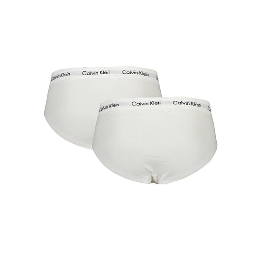 Calvin Klein White Cotton Men Brief Calvin Klein