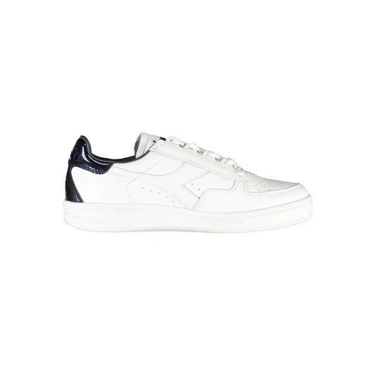 Diadora White Leather Women Sneaker Diadora