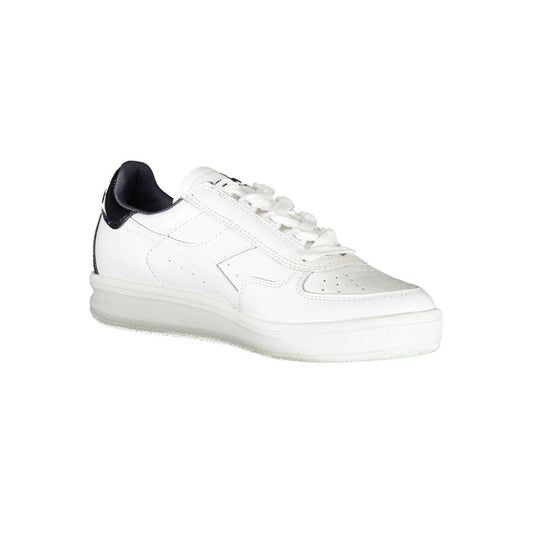 Diadora White Leather Women Sneaker Diadora