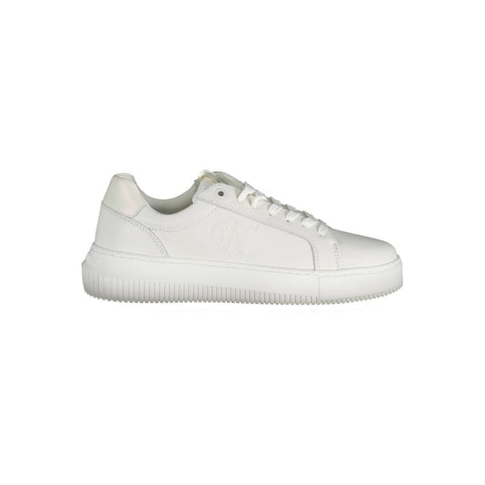 Calvin Klein White Leather Women Sneaker Calvin Klein