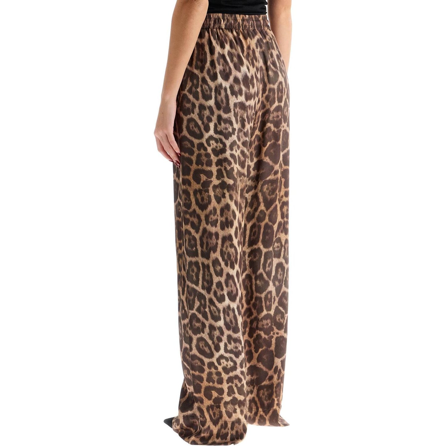 Stella McCartney animal print pajama style pants Trousers Stella McCartney