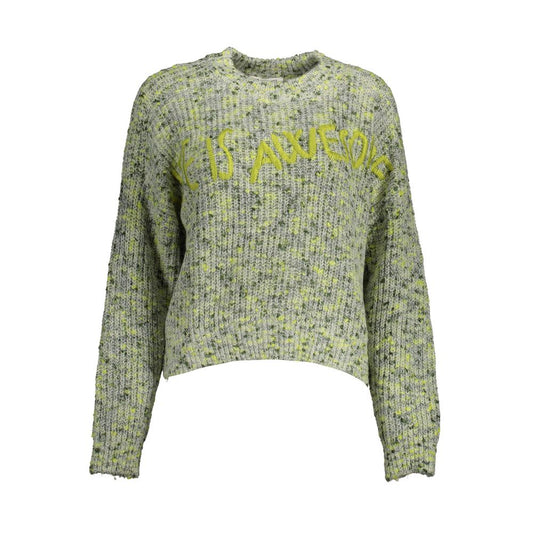 Desigual Green Acrylic Women Sweater Desigual