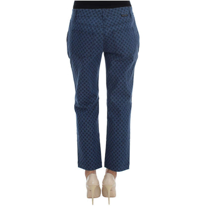 Dolce & Gabbana Polka Dotted Stretch Capri Jeans