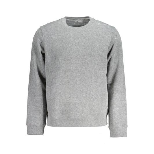 Calvin Klein Gray Polyester Sweater Calvin Klein