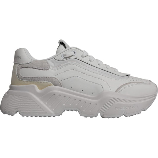 Dolce & Gabbana White Daymaster Low Top Sneakers Shoes