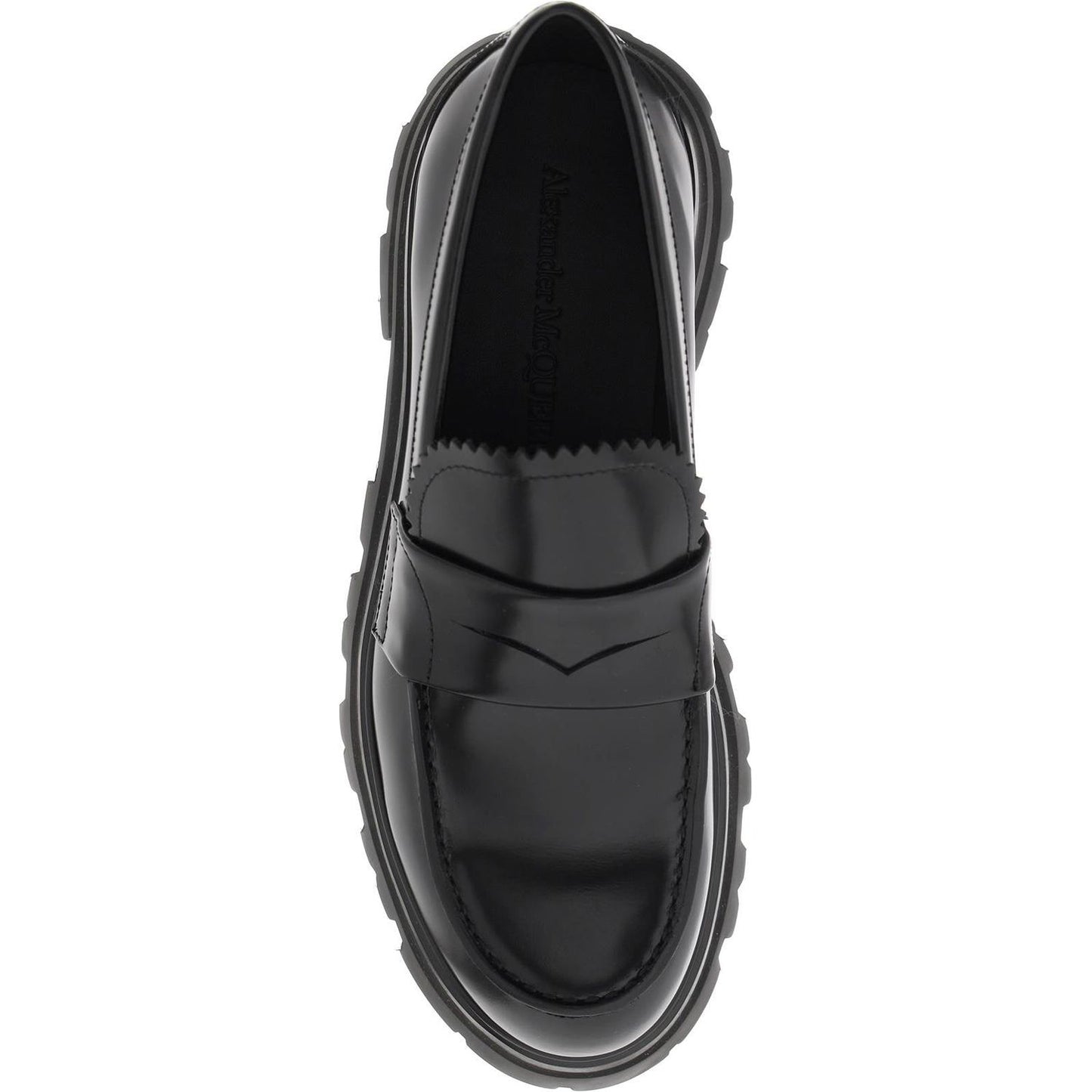 Alexander Mcqueen brushed leather wander loafers Loafers Alexander Mcqueen