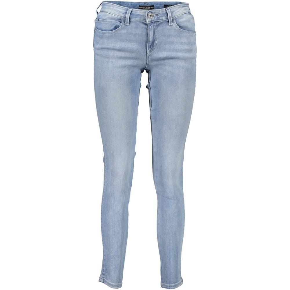 Guess Jeans Azzurro Cotton Women Jeans