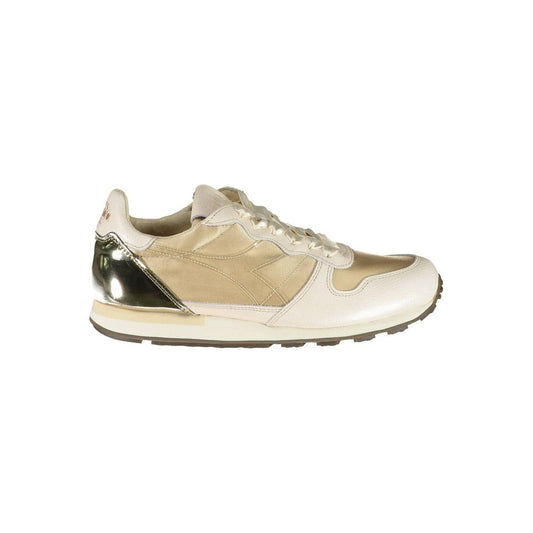 Diadora Bianco Leather Women Sneaker 1728,67403481248,Athletic - Sneakers - Shoes,Beige,Diadora,EU35.5/US5.5,New with tags,Shoes,Sneakers - Shoes,Sneakers - Women - Shoes,Women,Women - Shoes